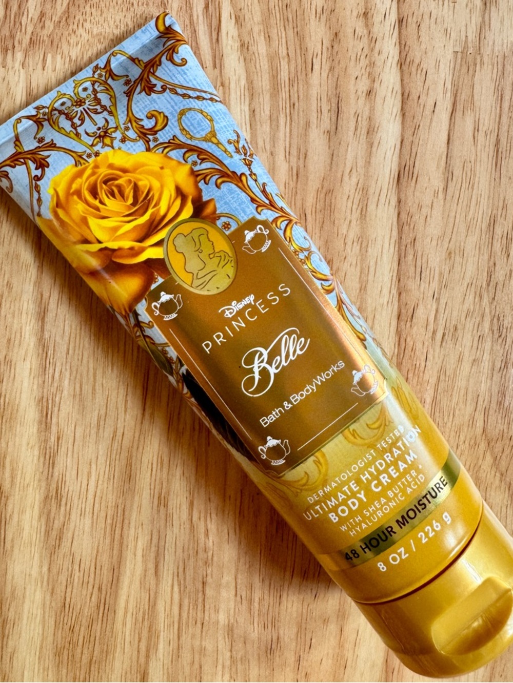 Bath & Body Works Disney Princess Belle Yellow and Gold Body Care Trio - Picture 4 of 4